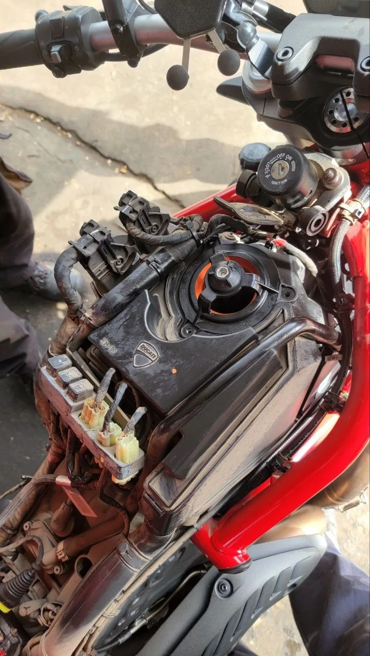 Ducati Monster 821 — service — photo 4